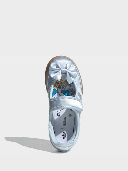 adidas Originals Pale Blue x Disney Samba Jane Kids Trainers image 7