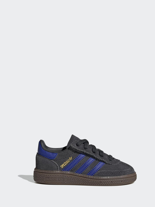 adidas Originals Black/Navy Handball Spezial Comfort Closure Elastic Lace Infant Trainers image 1