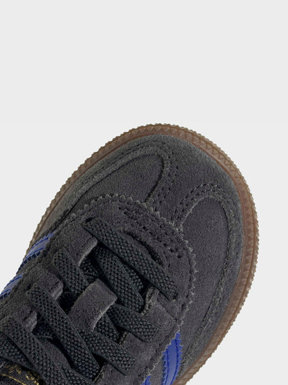 adidas Originals Black/Navy Handball Spezial Comfort Closure Elastic Lace Infant Trainers image 10