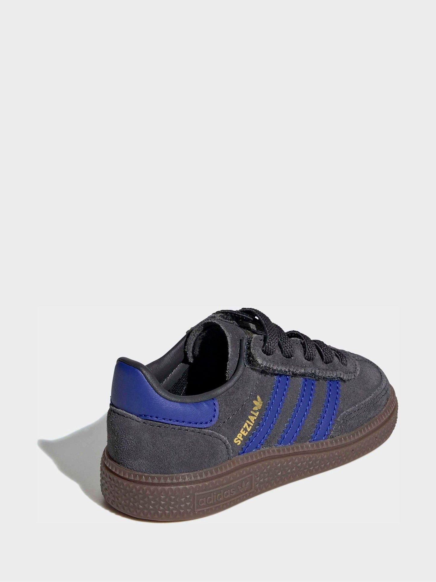adidas Originals Black/Navy Handball Spezial Comfort Closure Elastic Lace Infant Trainers image 4