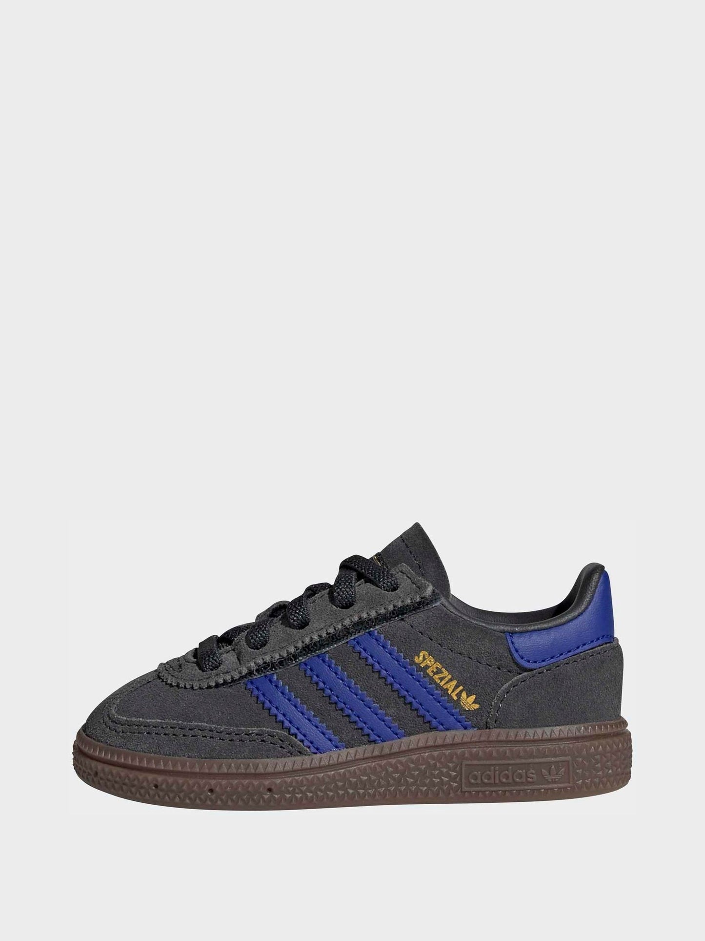 adidas Originals Black/Navy Handball Spezial Comfort Closure Elastic Lace Infant Trainers image 5