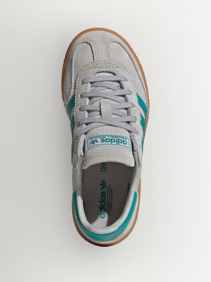 adidas Originals Grey/Green Handball Spezial Trainers image 3