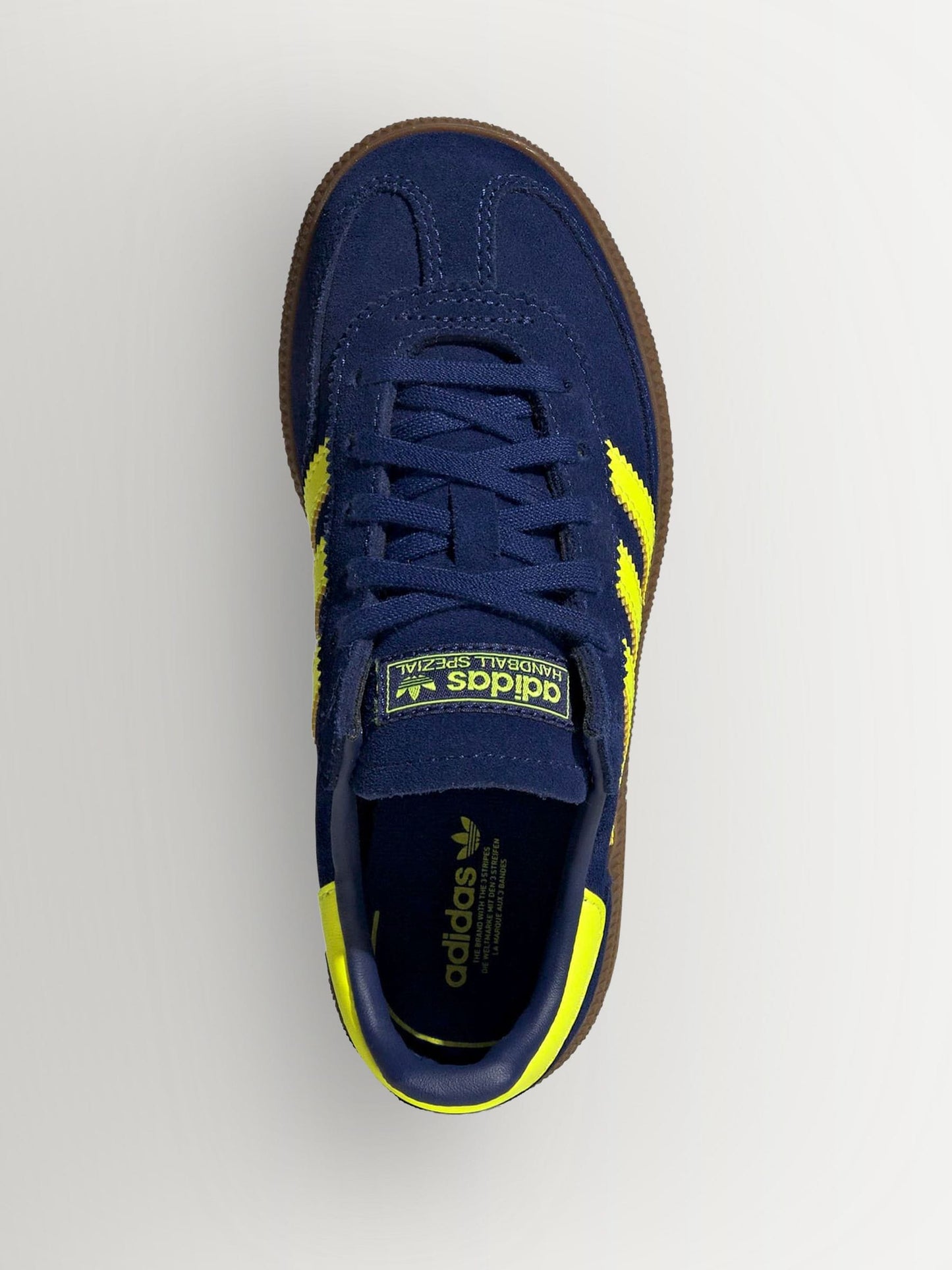 adidas Originals Navy/Yellow Handball Spezial Trainers image 4