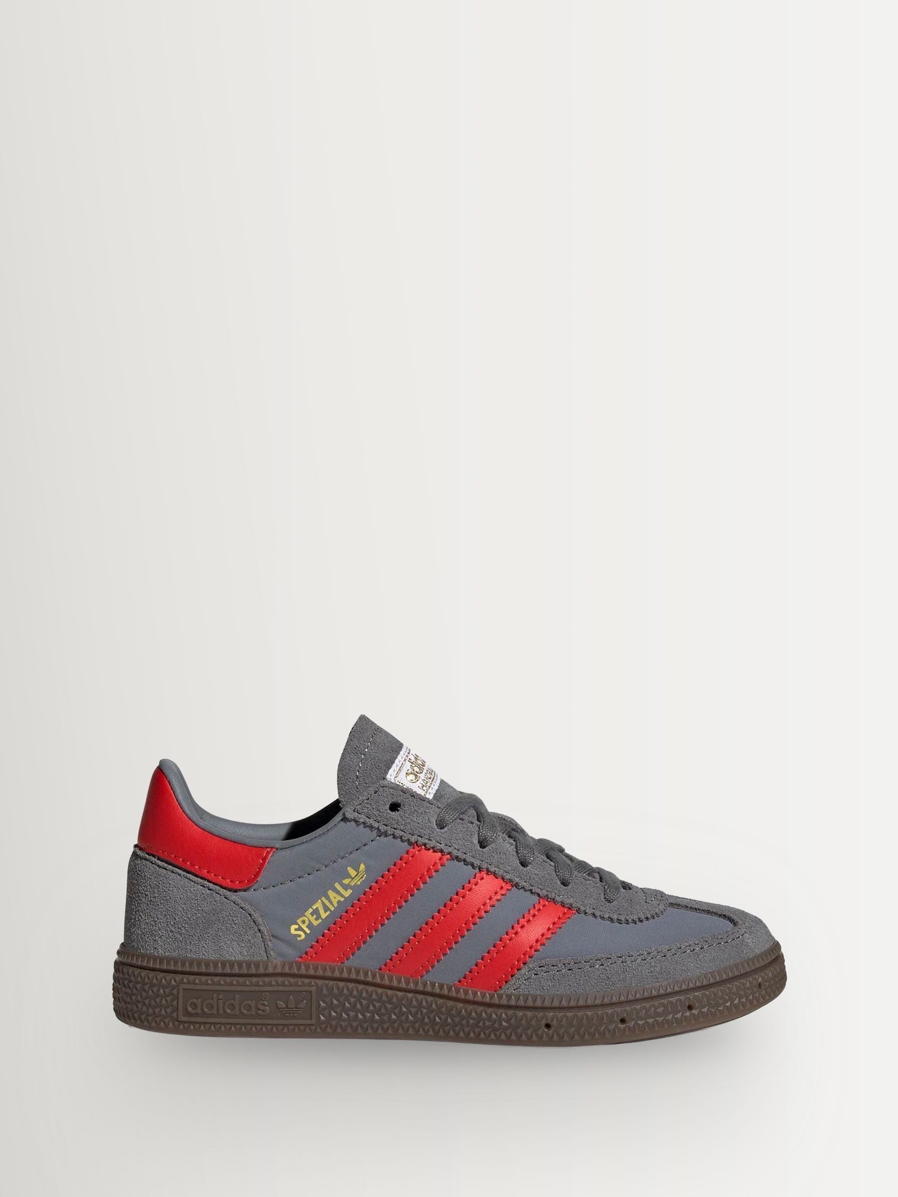 adidas Originals Grey/Red Handball Spezial Trainers image 1