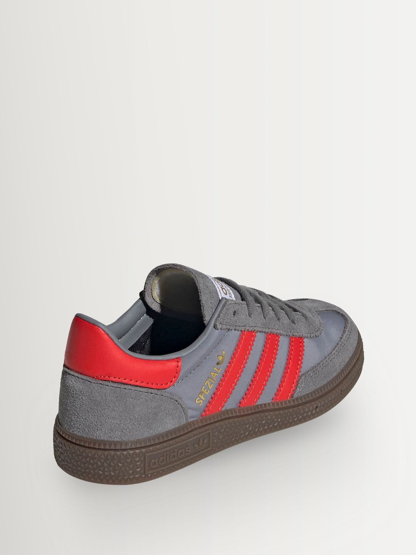 adidas Originals Grey/Red Handball Spezial Trainers image 3
