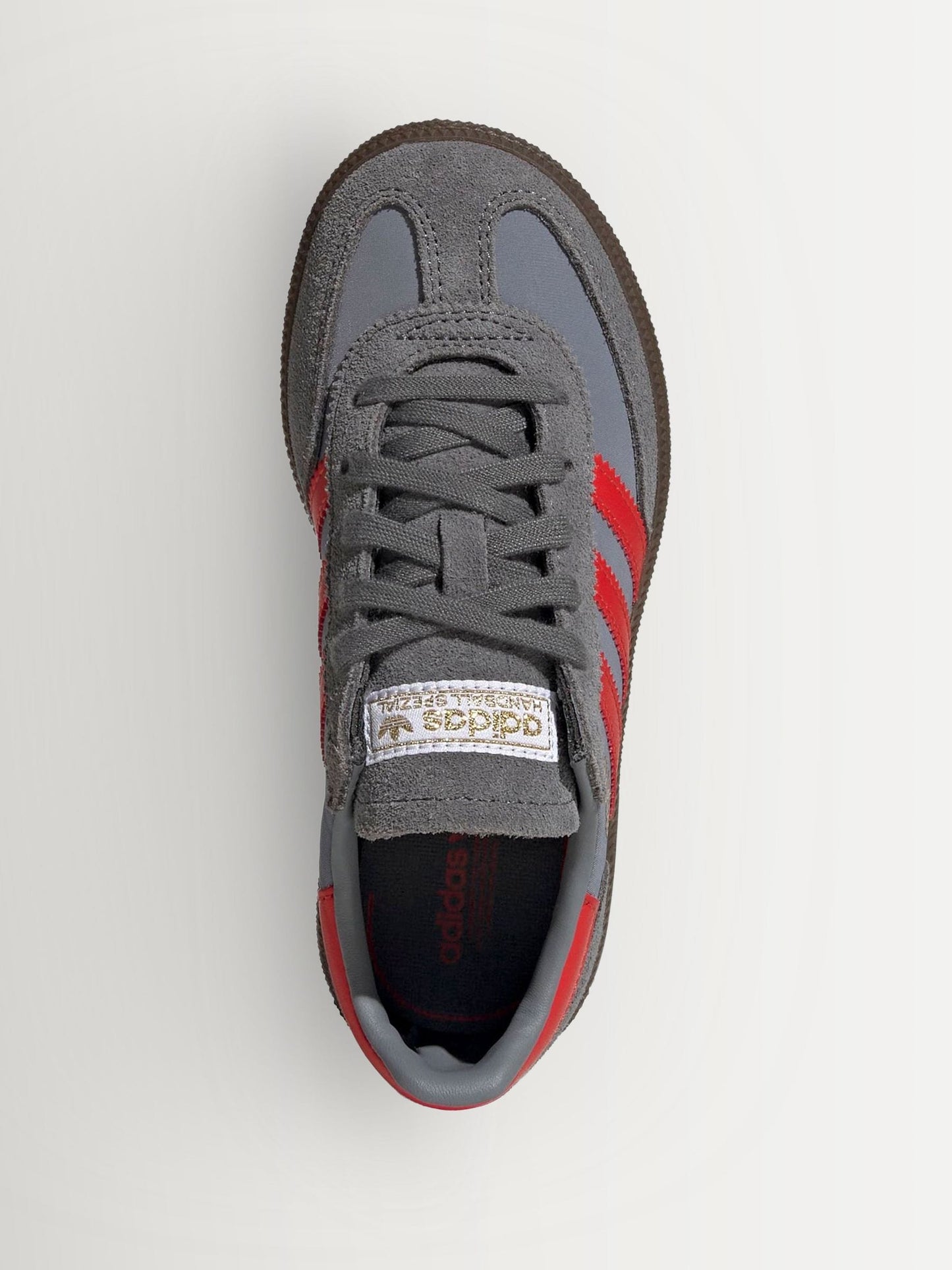 adidas Originals Grey/Red Handball Spezial Trainers image 4