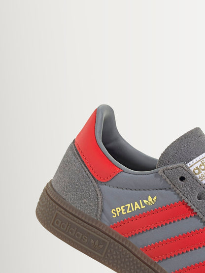 adidas Originals Grey/Red Handball Spezial Trainers image 7