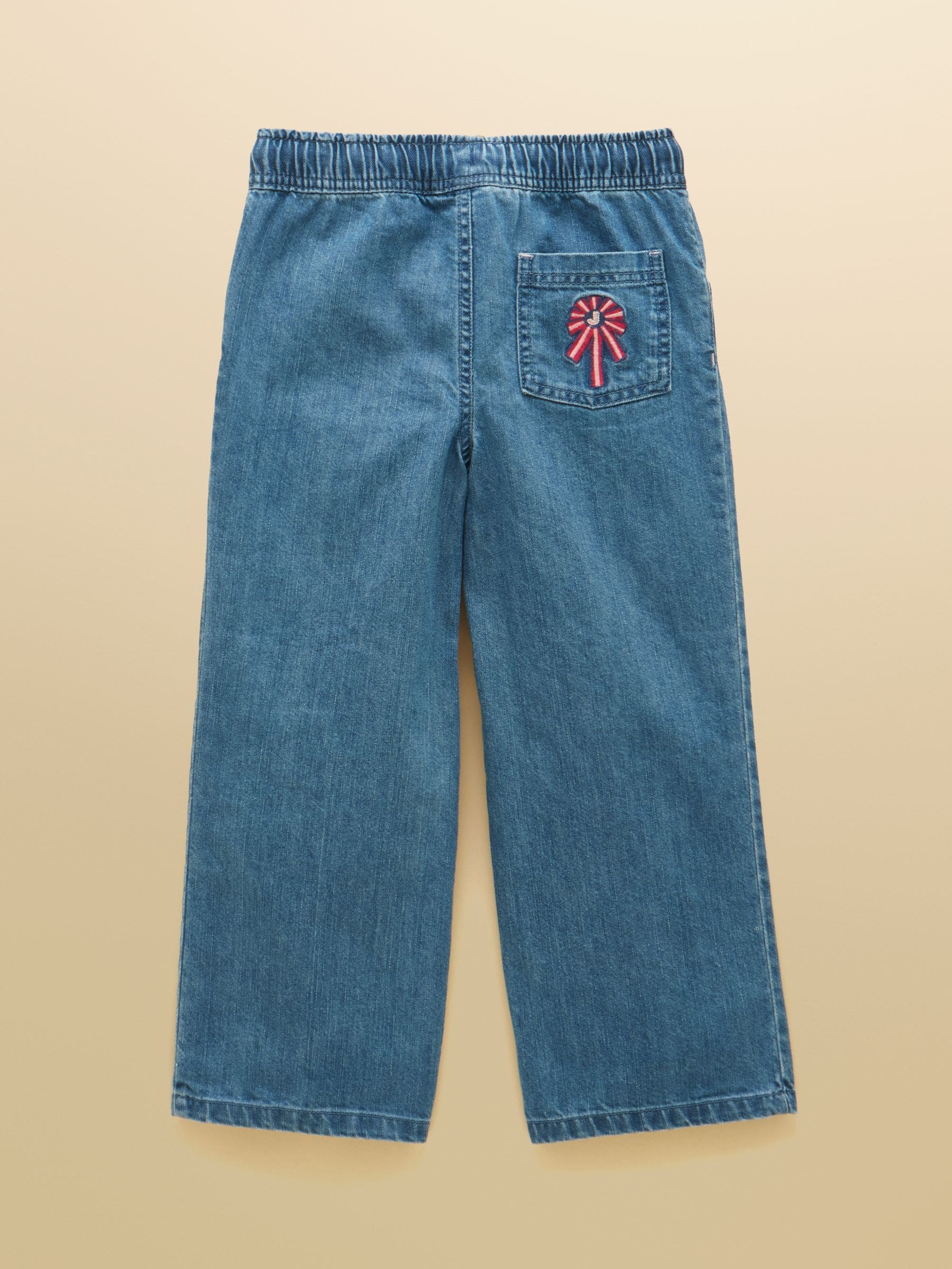 Dsiney Kidz - Joules Girls' Josie Blue Denim Pull On Jeans image 2