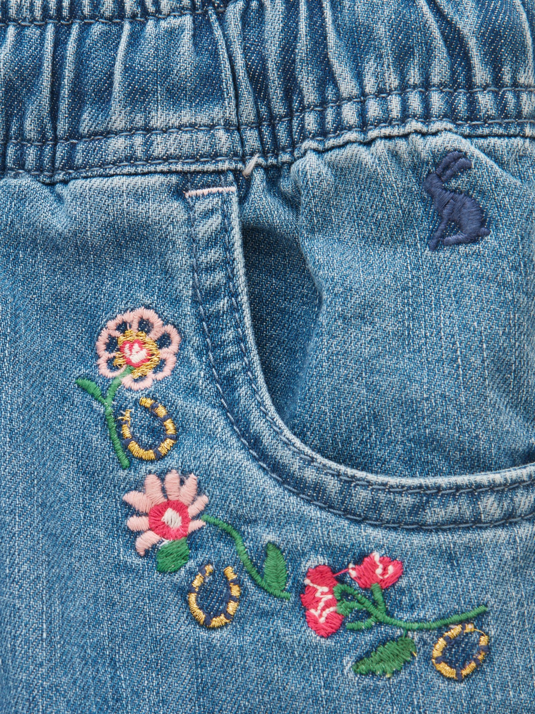 Dsiney Kidz - Joules Girls' Josie Blue Denim Pull On Jeans image 3