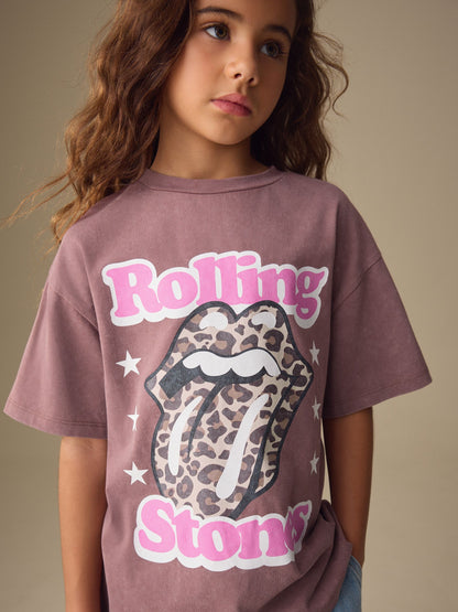 Dsiney Kidz - Brown Animal The Rolling Stones Band T-Shirt (3-16yrs) image 1