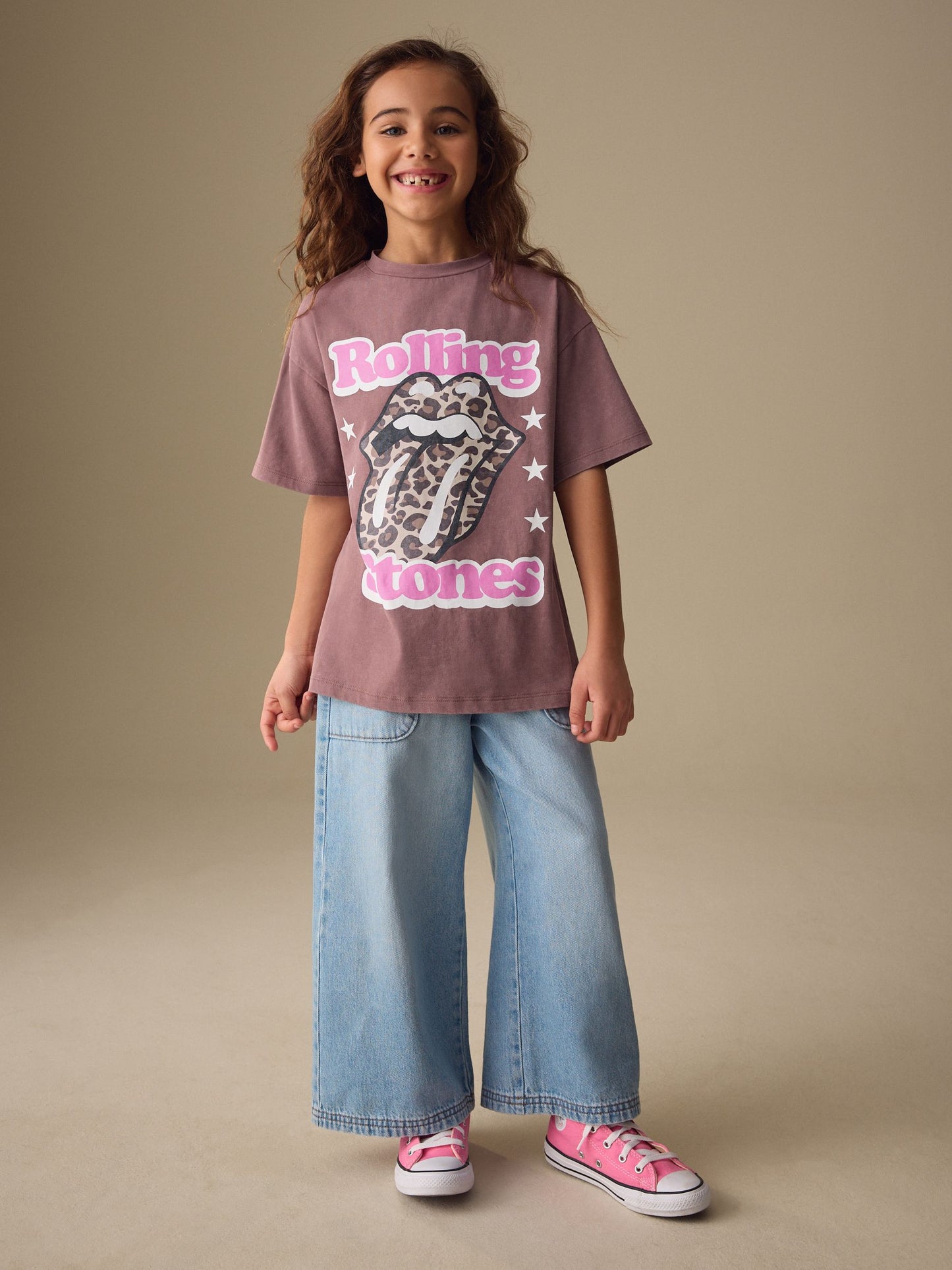 Dsiney Kidz - Brown Animal The Rolling Stones Band T-Shirt (3-16yrs) image 2