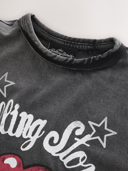 Dsiney Kidz - Charcoal The Rolling Stones Band T-Shirt (3-16yrs) image 7