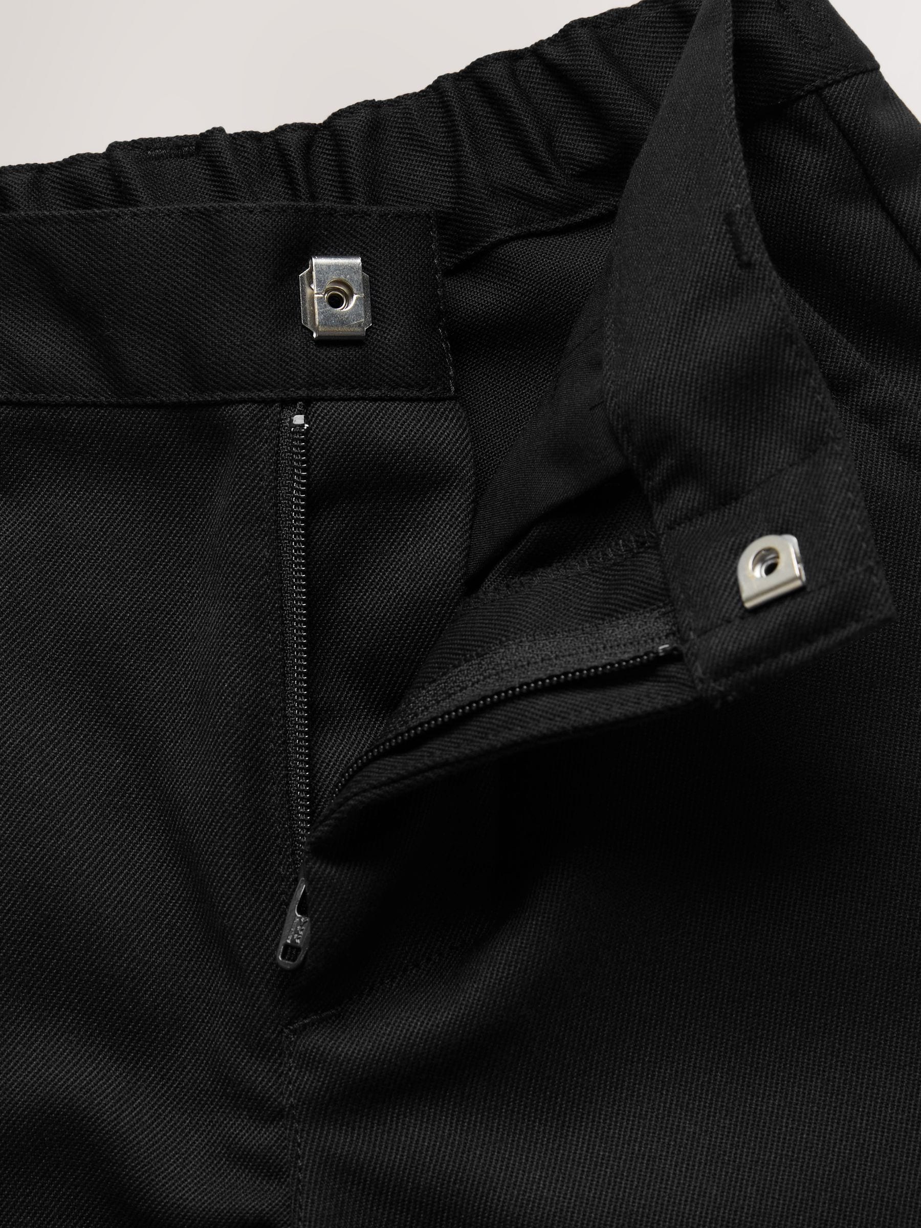 Dsiney Kidz - Black Straight Leg School Trousers 5 Pack (3-17yrs) image 10