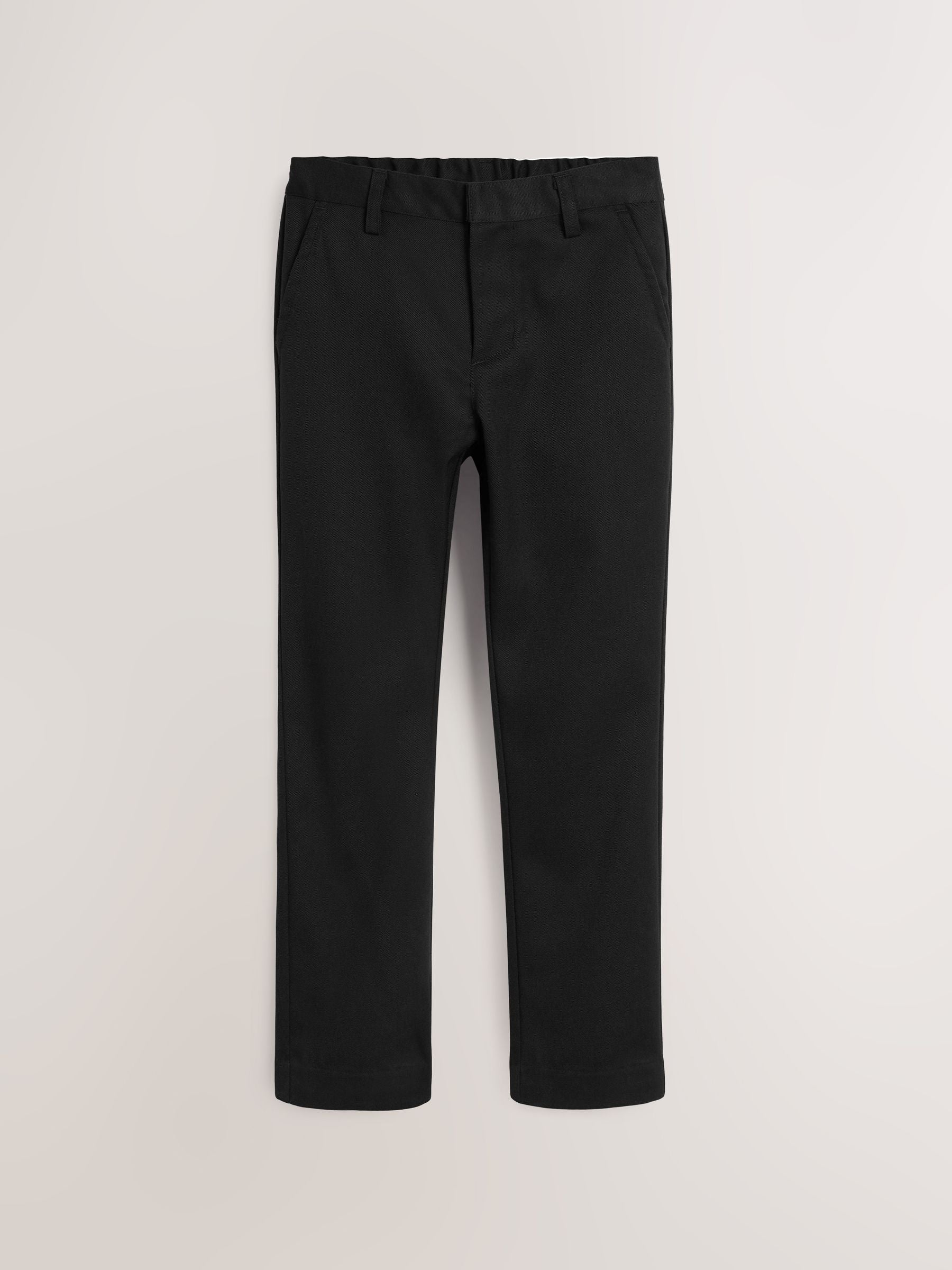 Dsiney Kidz - Black Straight Leg School Trousers 5 Pack (3-17yrs) image 8