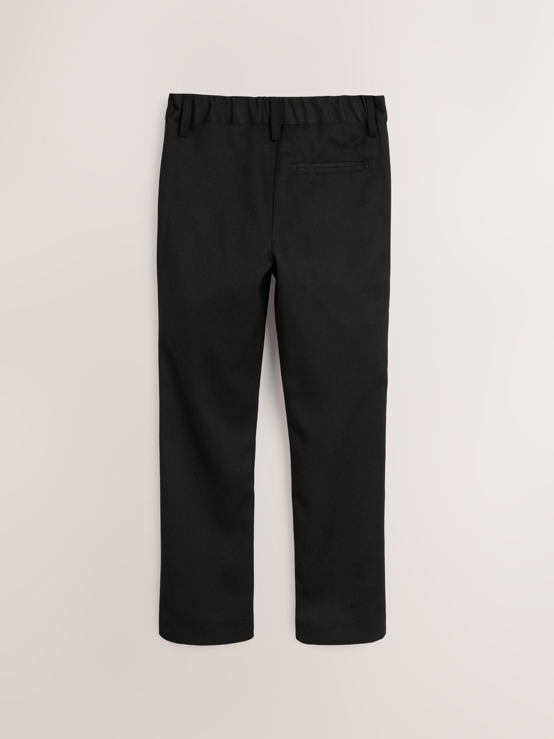 Dsiney Kidz - Black Straight Leg School Trousers 5 Pack (3-17yrs) image 9