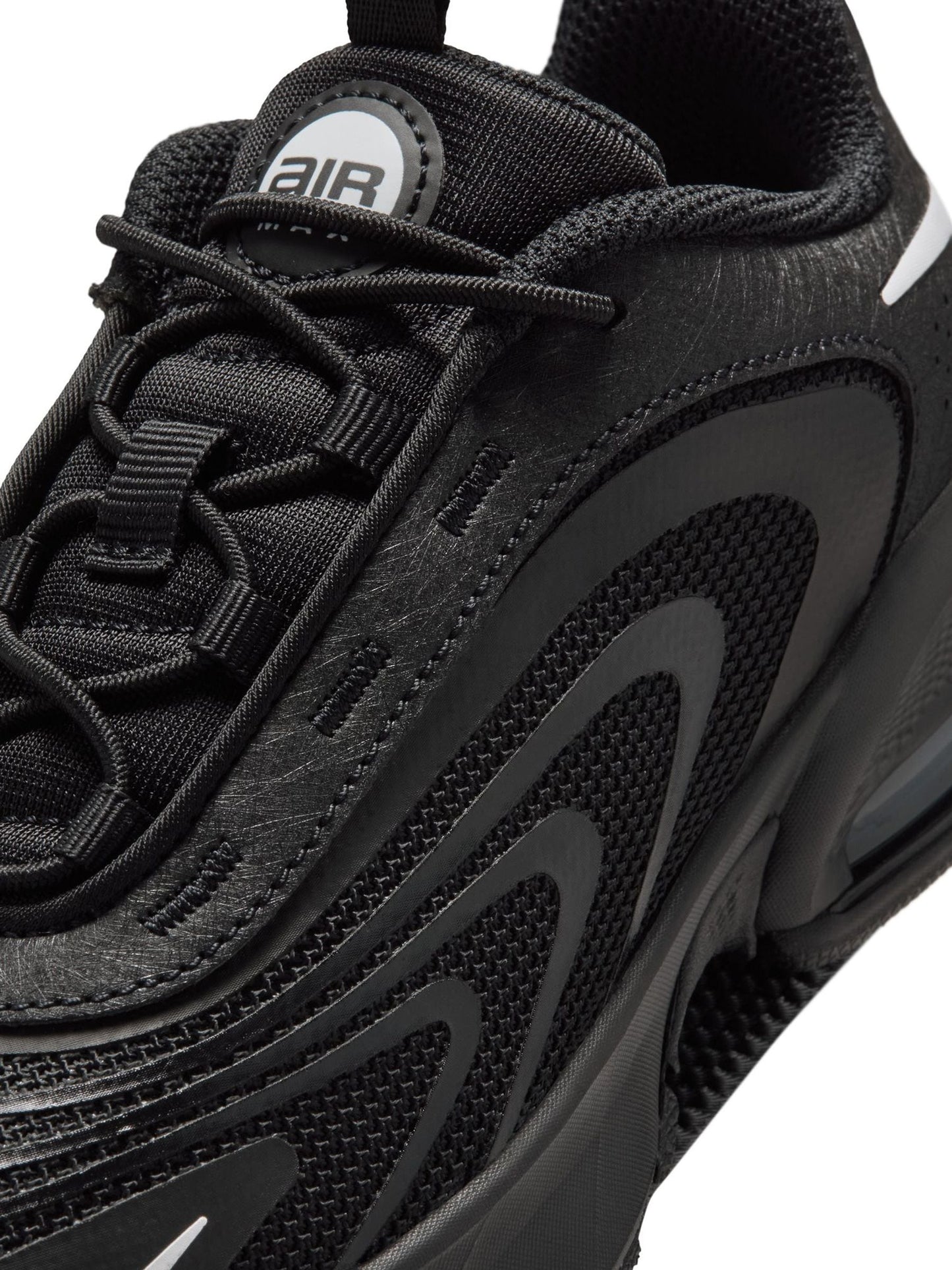 Nike Black/White Junior Air Max Fire Trainers image 10