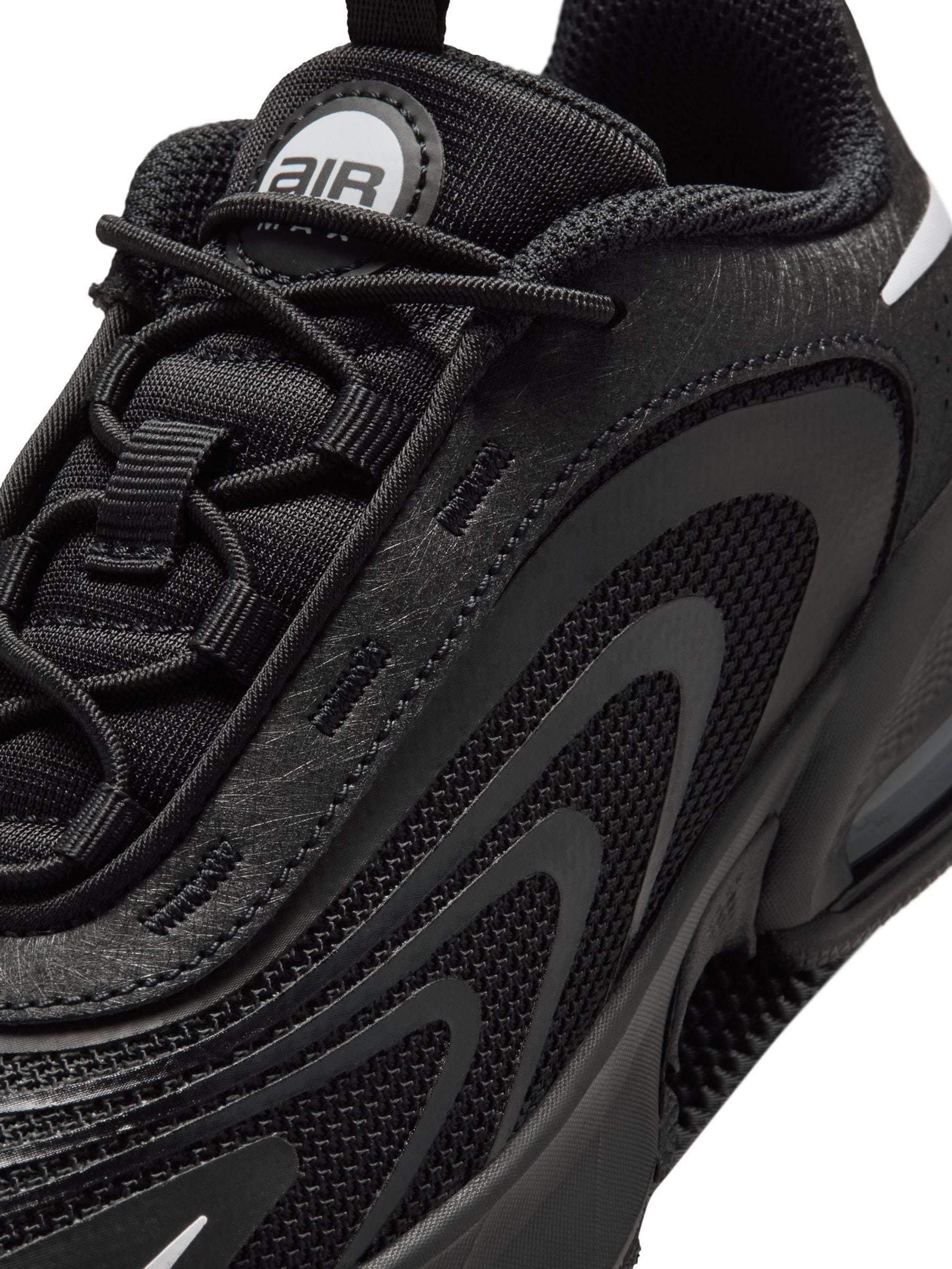 Nike Black/White Junior Air Max Fire Trainers image 10