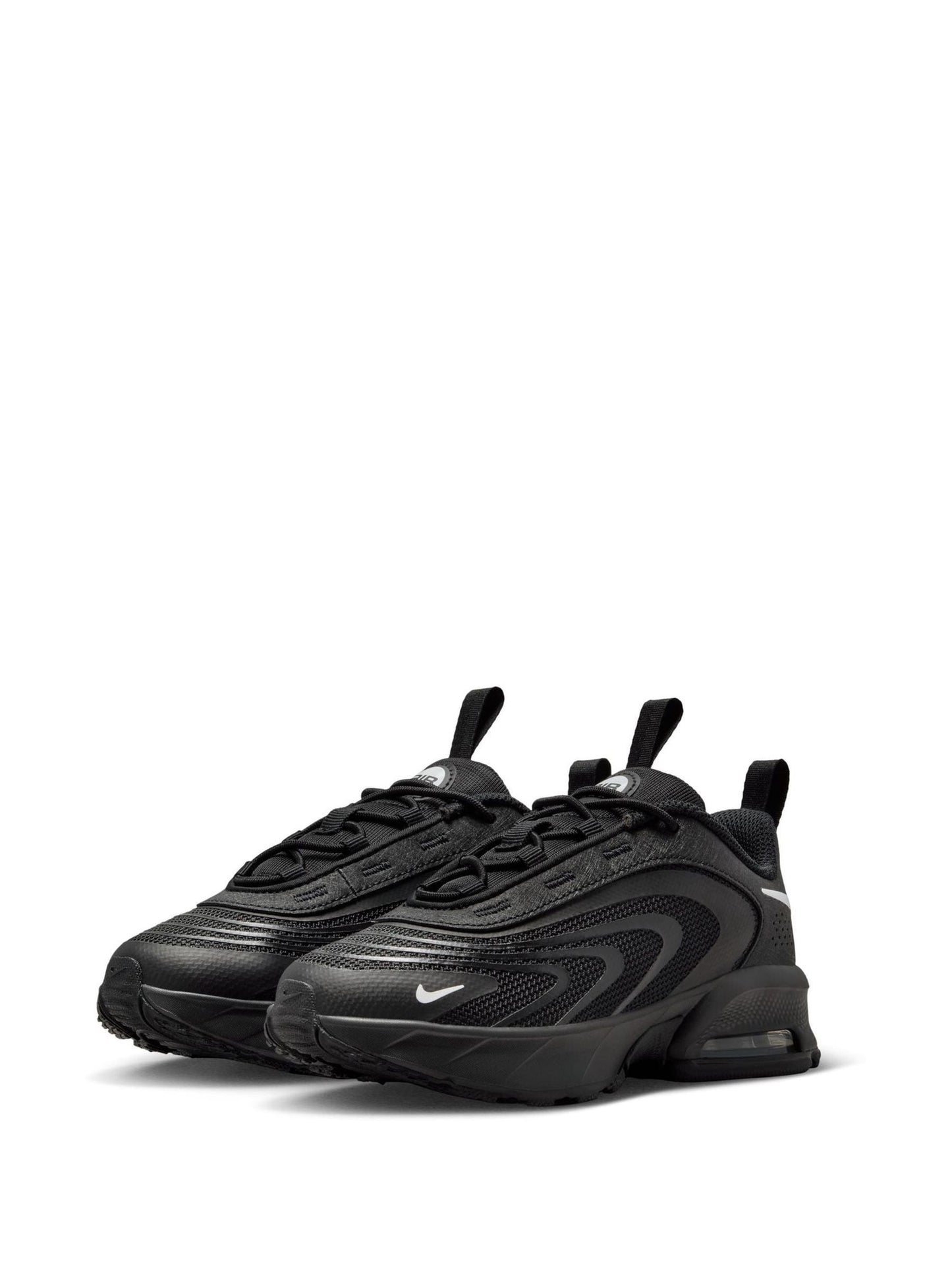 Nike Black/White Junior Air Max Fire Trainers image 3