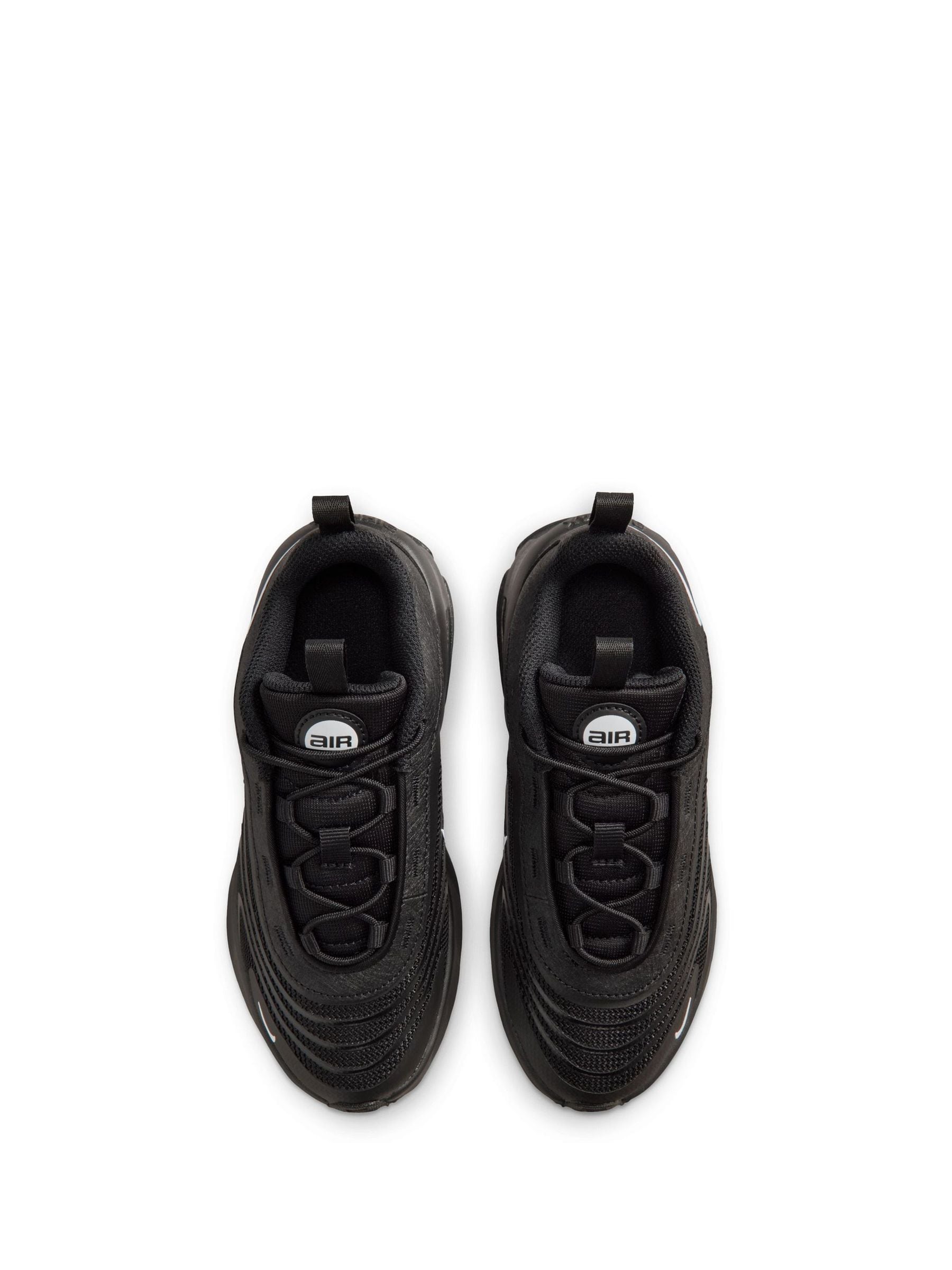 Nike Black/White Junior Air Max Fire Trainers image 4
