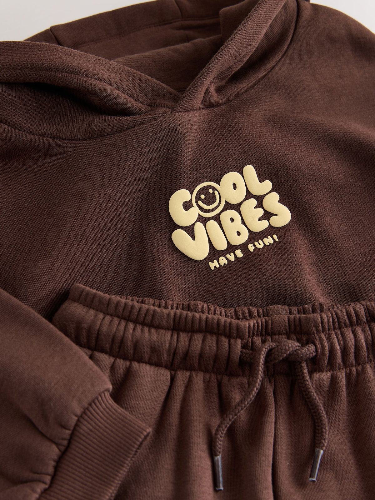 Dsiney Kidz - Back Print Chocolate Brown Back Print Hoodie and Joggers Set (3mths-7yrs) image 4