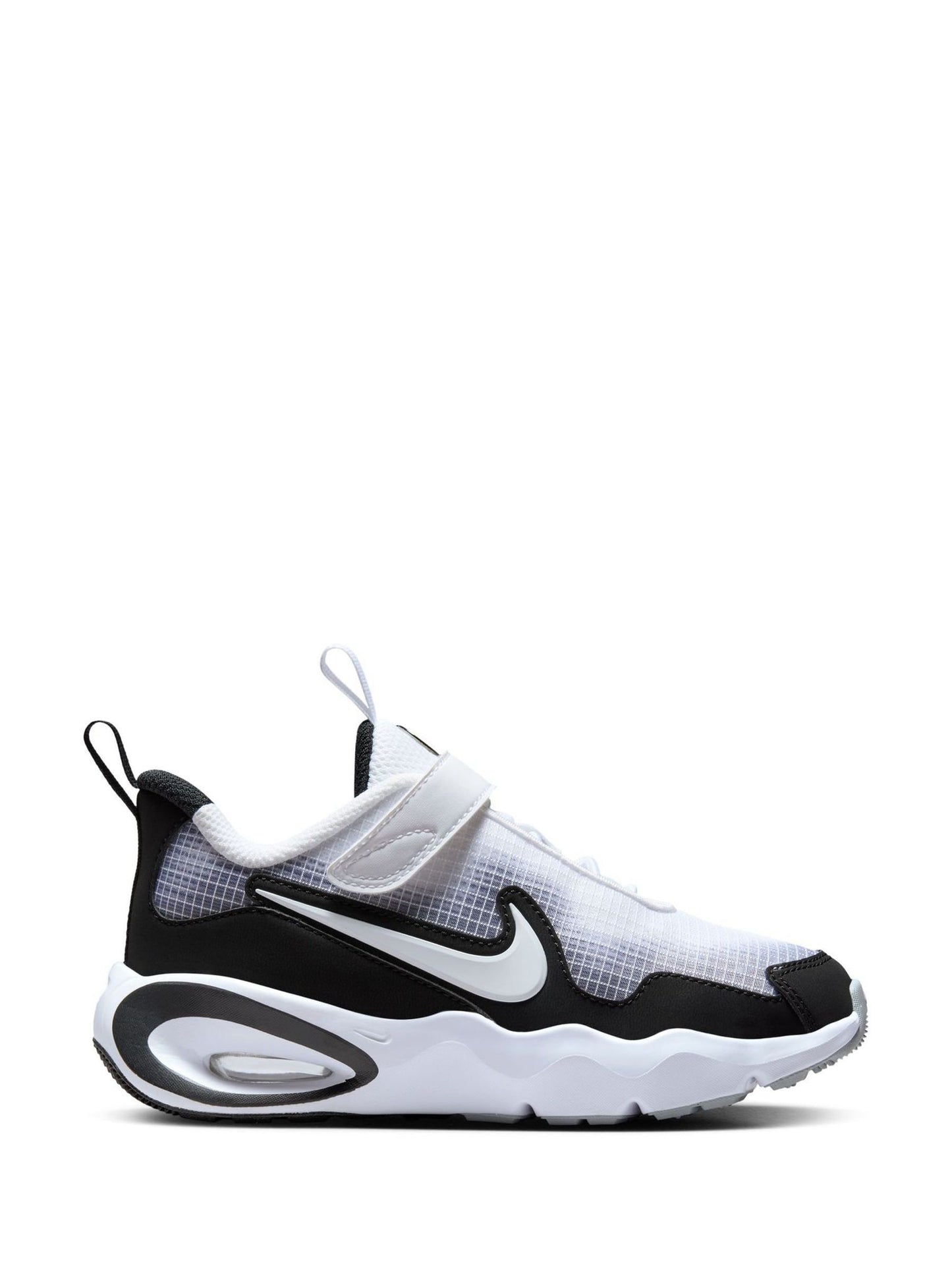 Nike White Black Junior Air Max Nova Trainers image 1