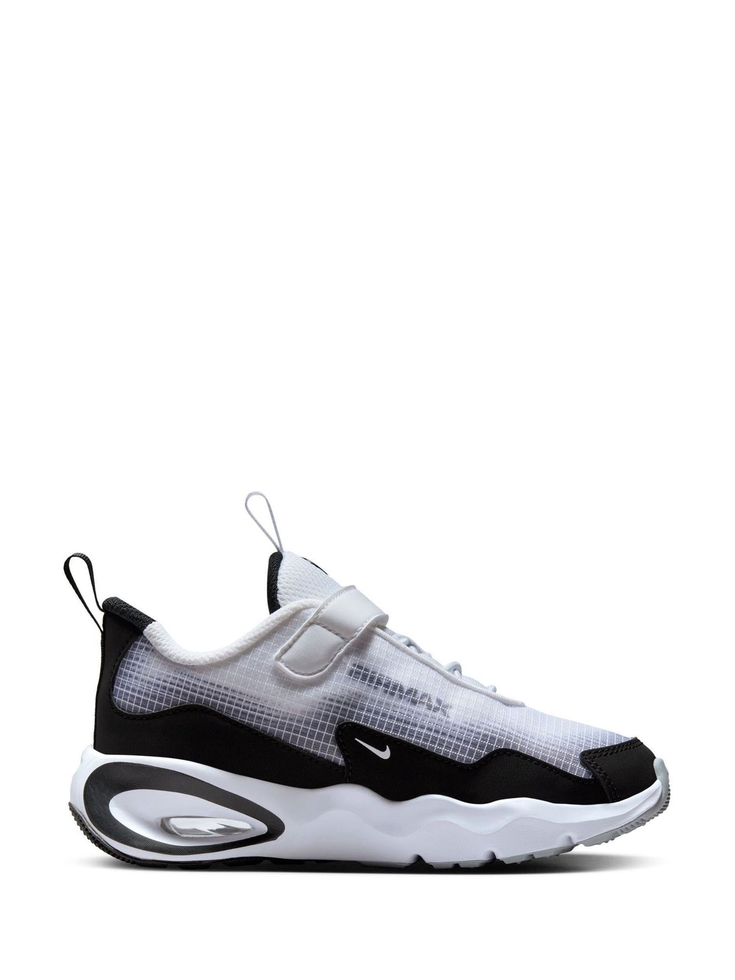 Nike White Black Junior Air Max Nova Trainers image 3