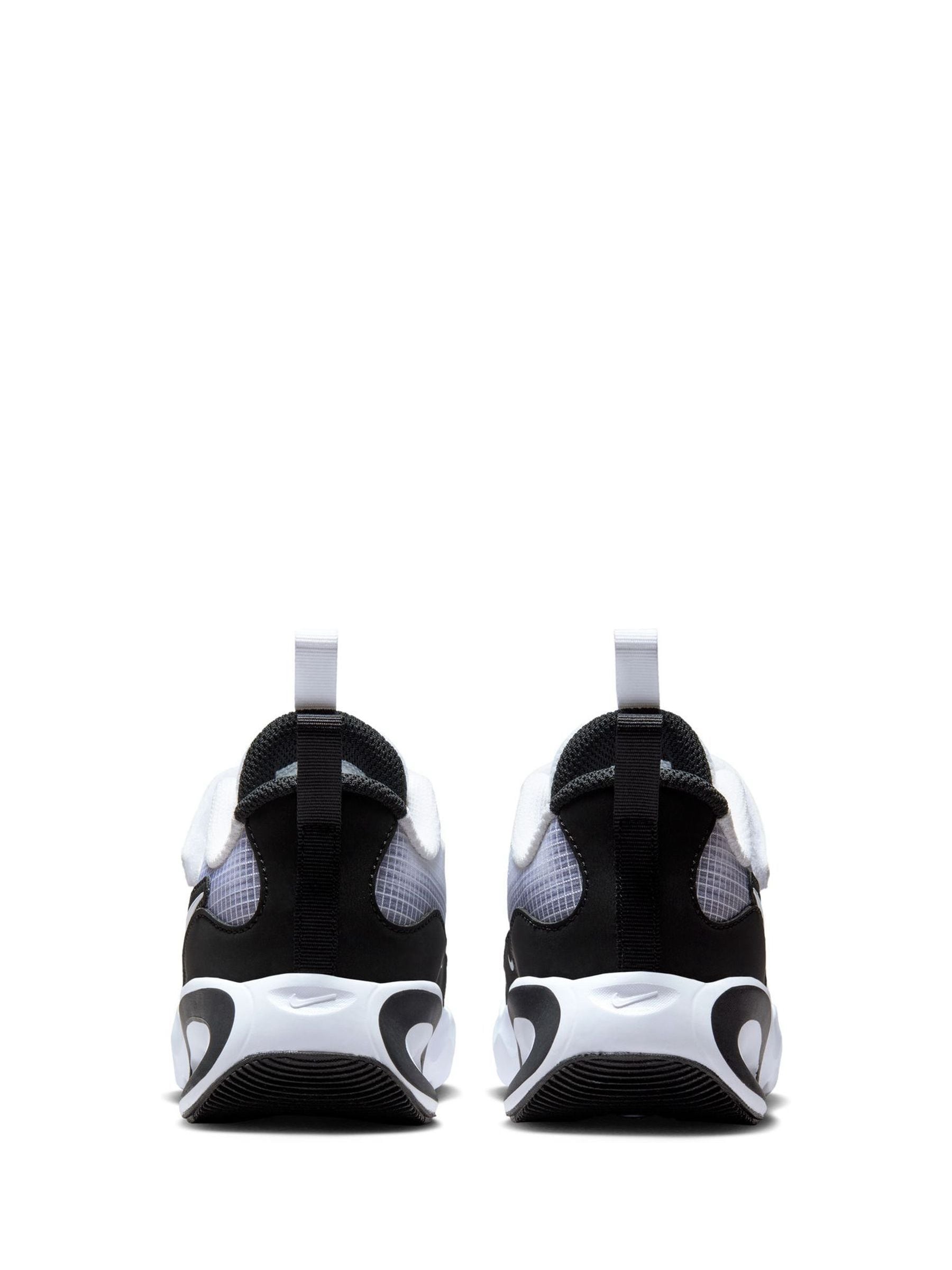 Nike White Black Junior Air Max Nova Trainers image 4
