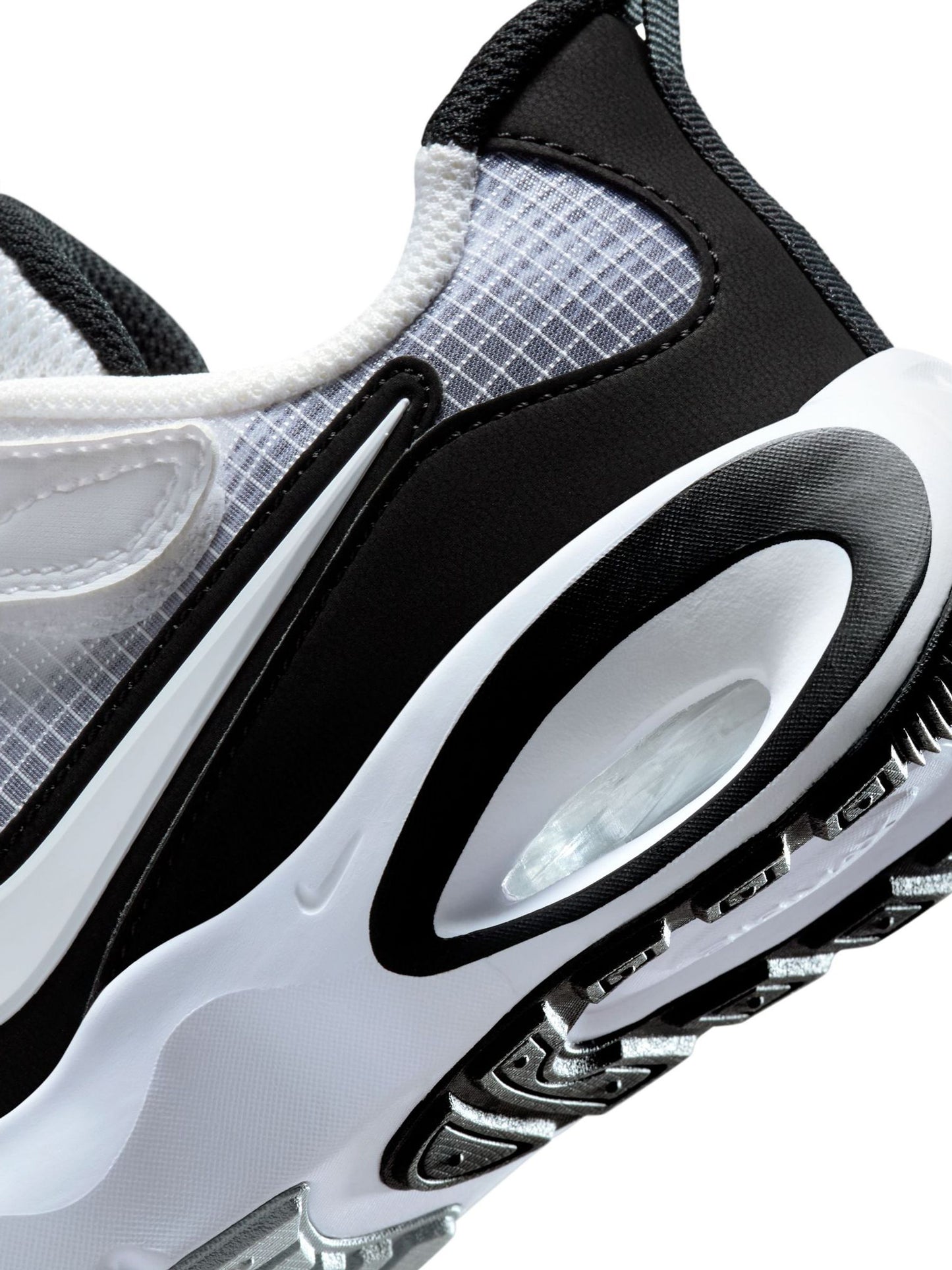 Nike White Black Junior Air Max Nova Trainers image 7