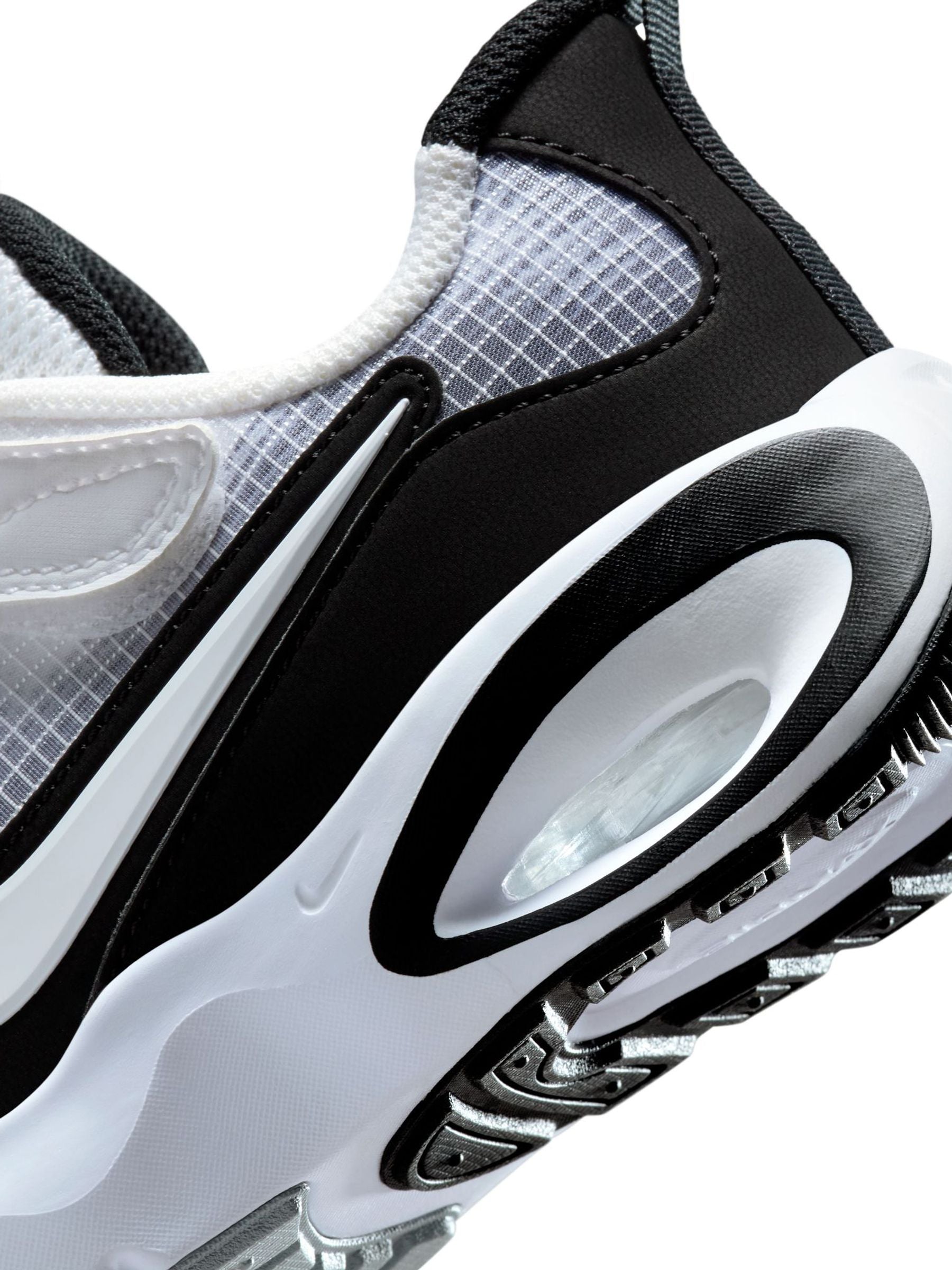 Nike White Black Junior Air Max Nova Trainers image 7