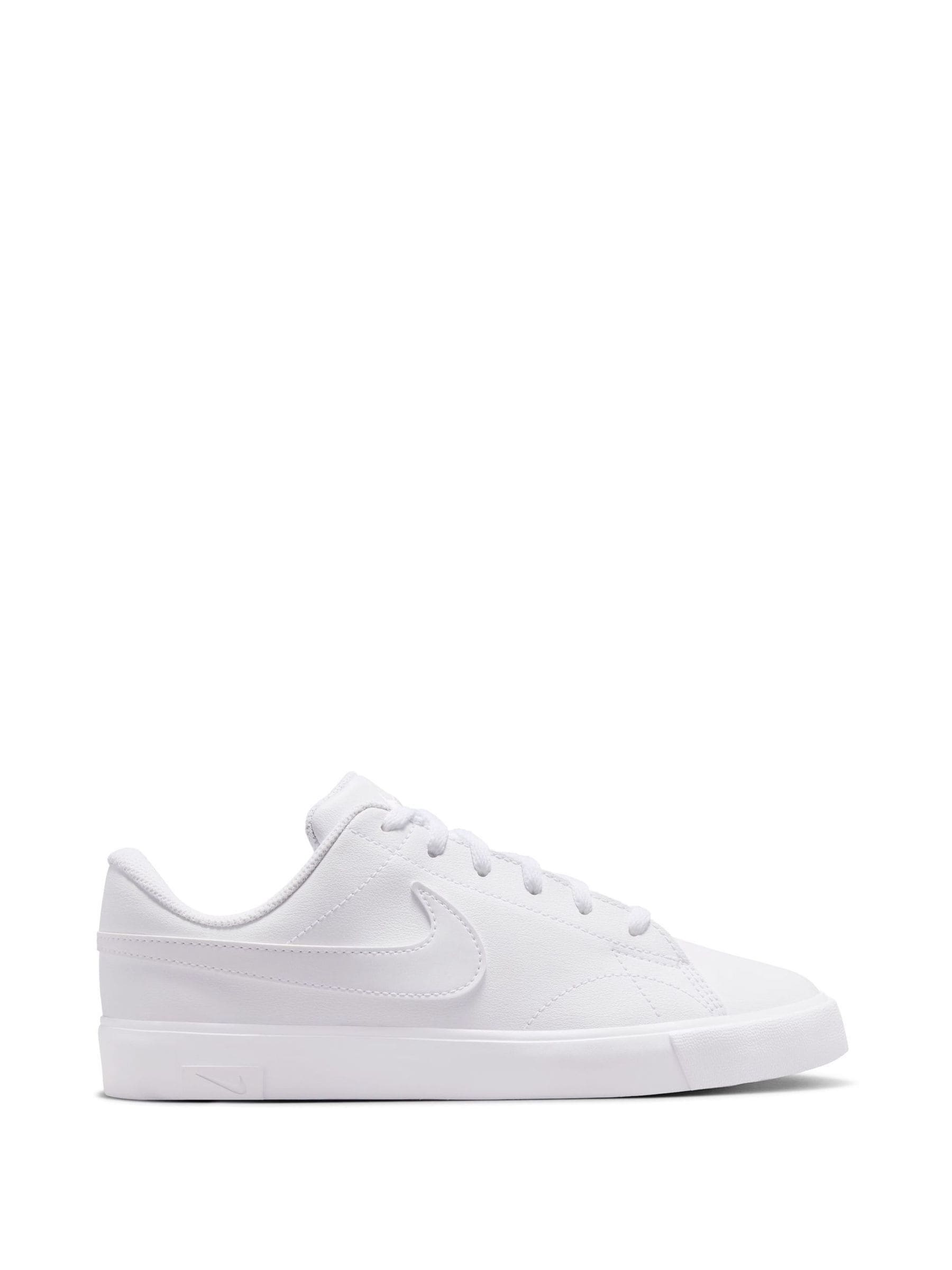 Nike White Youth Tennis Essential Trainers image 1