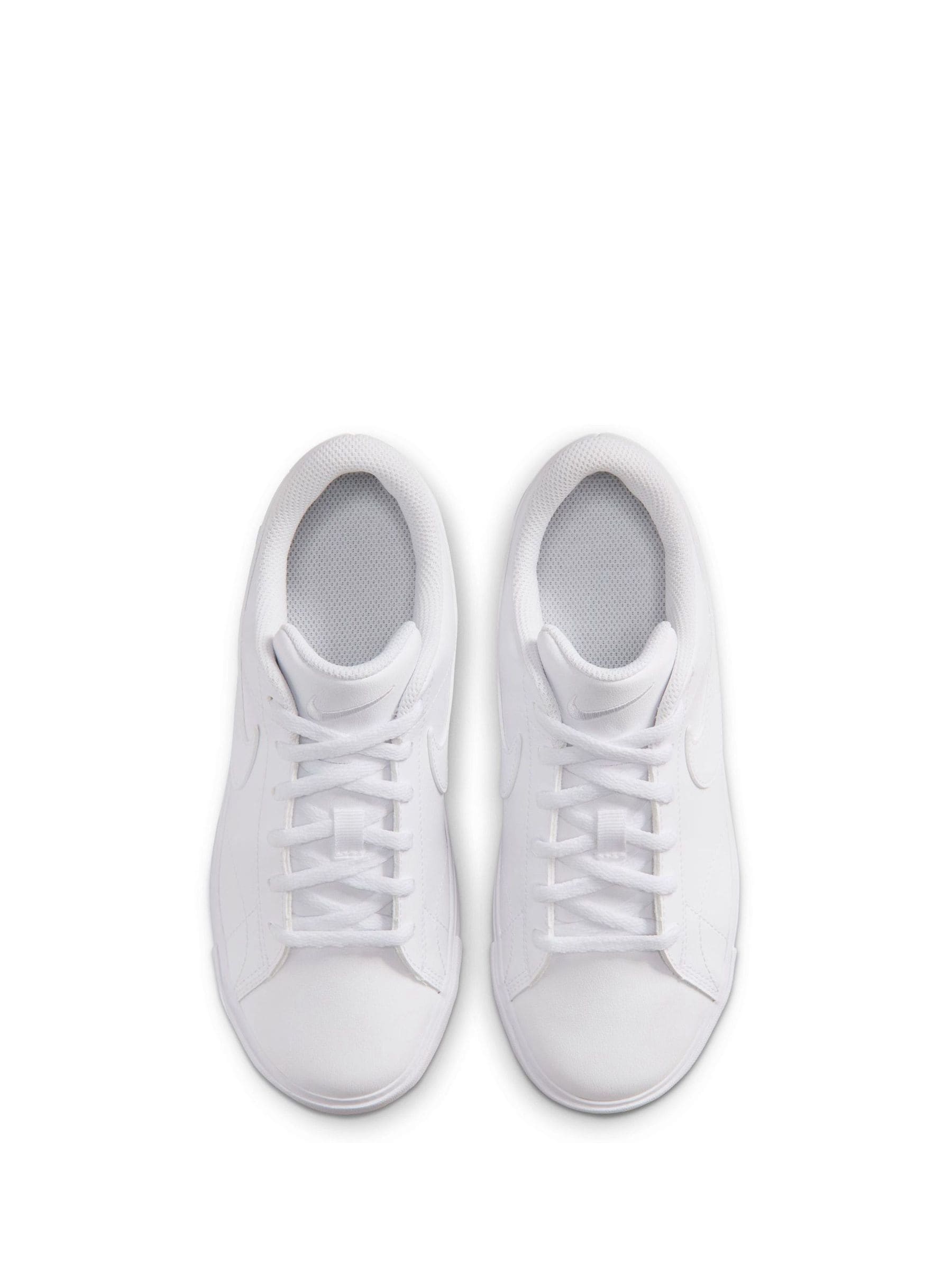 Nike White Youth Tennis Essential Trainers image 4
