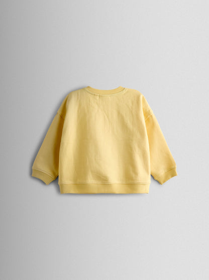 JoJo Maman Bébé Yellow Crab 2-Piece Sweatshirt & Shorts Set image 3