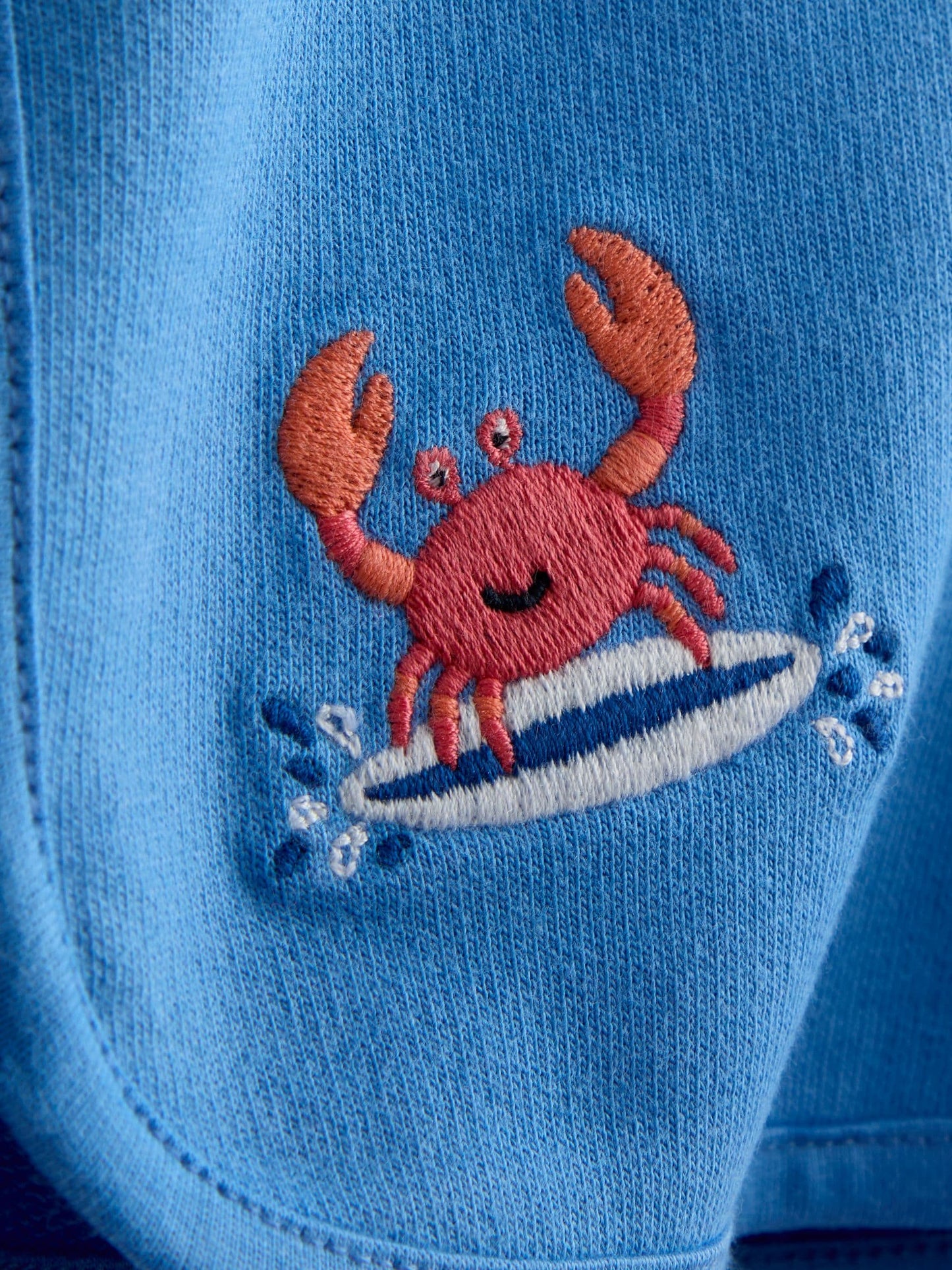JoJo Maman Bébé Yellow Crab 2-Piece Sweatshirt & Shorts Set image 7