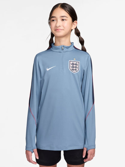 Dsiney Kidz - Nike Work Blue England Strike Long Sleeve Drill Top image 1