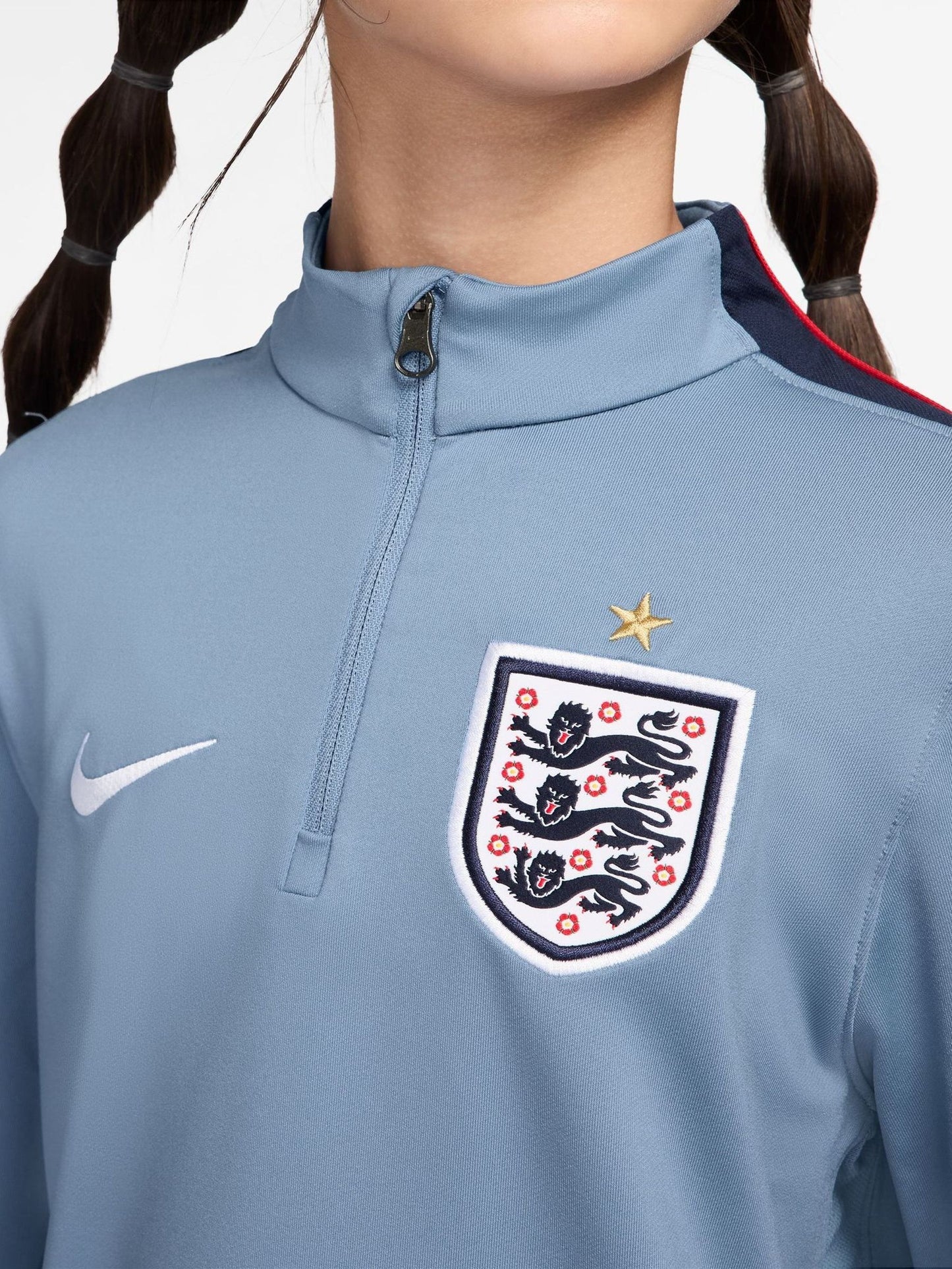 Dsiney Kidz - Nike Work Blue England Strike Long Sleeve Drill Top image 4