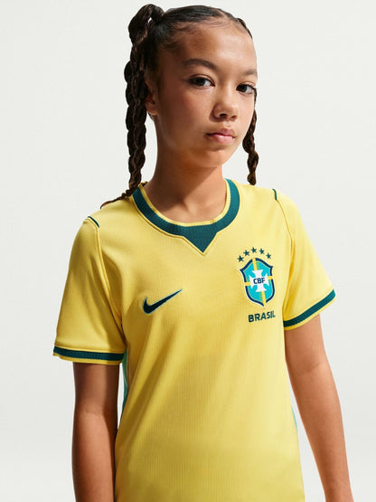 Dsiney Kidz - Nike Home Brazil 2026 Stadium Football Shirt image 3