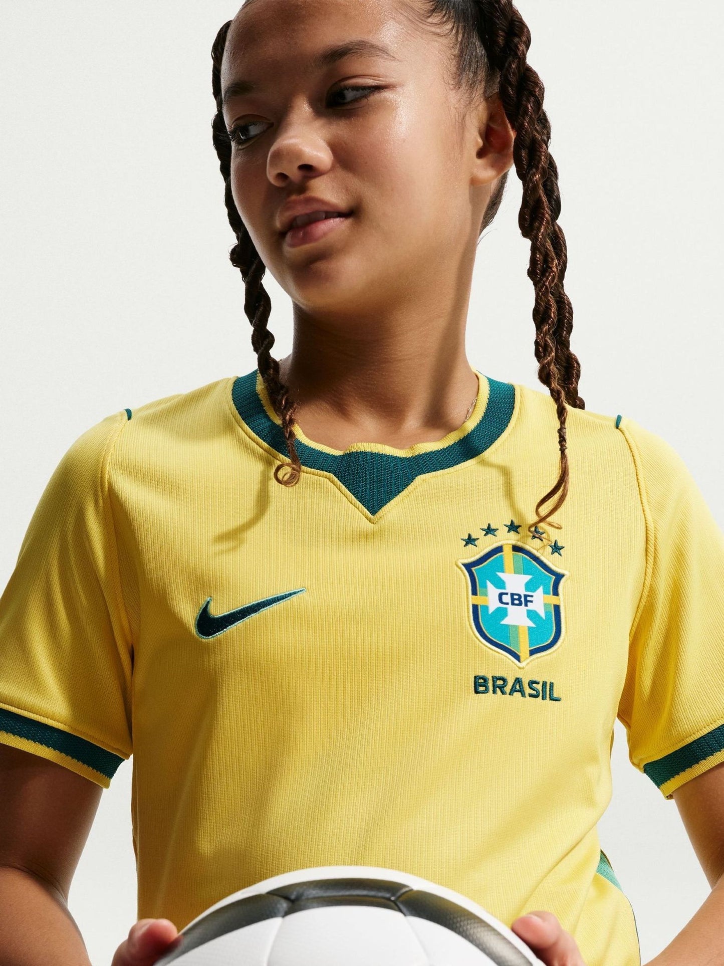 Dsiney Kidz - Nike Home Brazil 2026 Stadium Football Shirt image 5