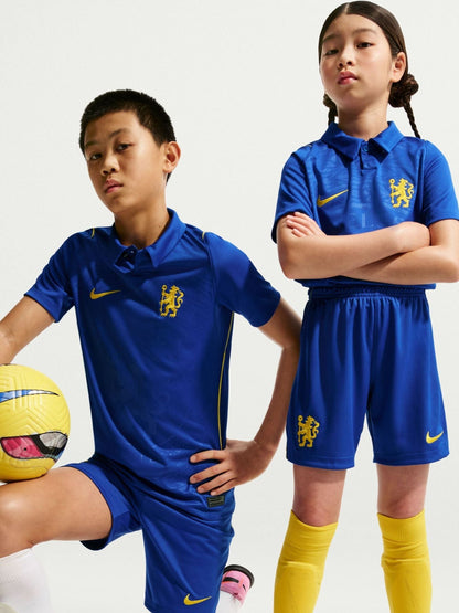 Dsiney Kidz - Nike Blue Chelsea FC 2026/27 Stadium Home Replica Shorts image 3