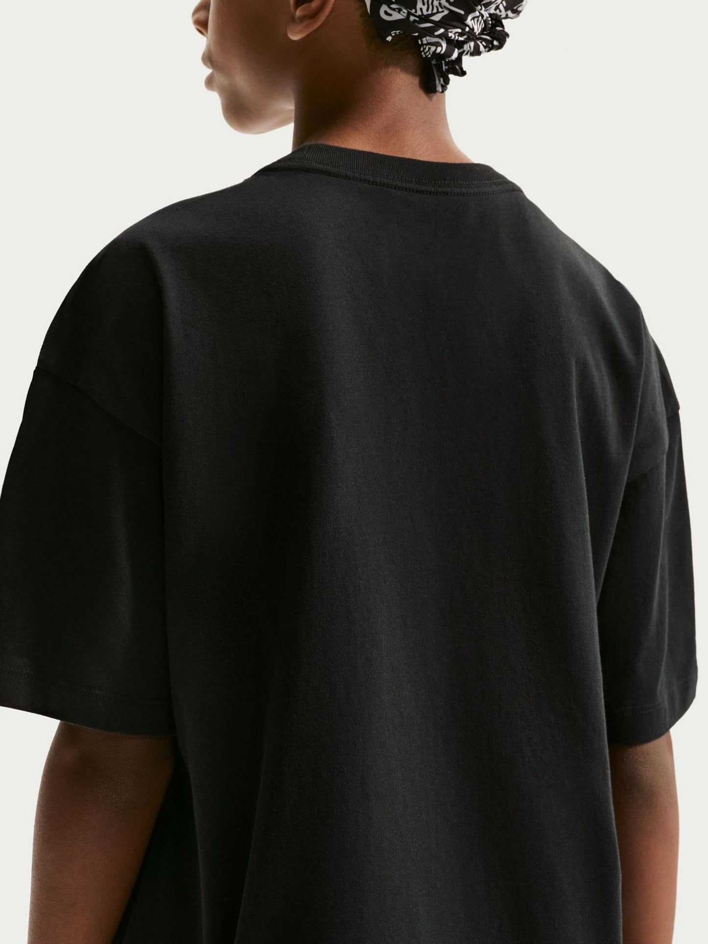 Dsiney Kidz - Nike Black Oversized Futura T-Shirt image 4