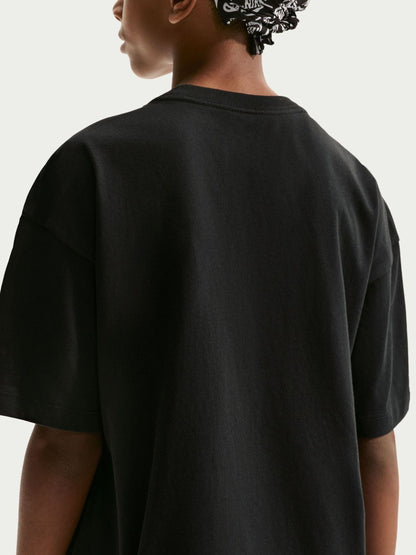 Dsiney Kidz - Nike Black Oversized Futura T-Shirt image 4