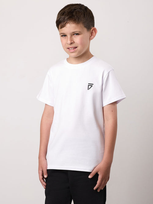 Gym King White Fight Division T-Shirt image 1