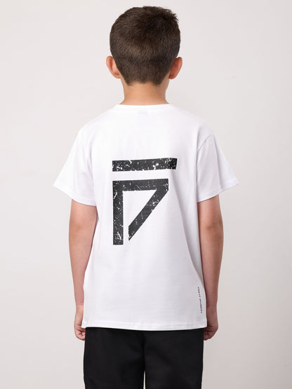 Gym King White Fight Division T-Shirt image 2