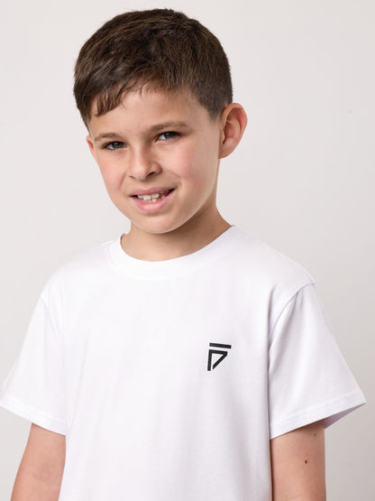 Gym King White Fight Division T-Shirt image 3