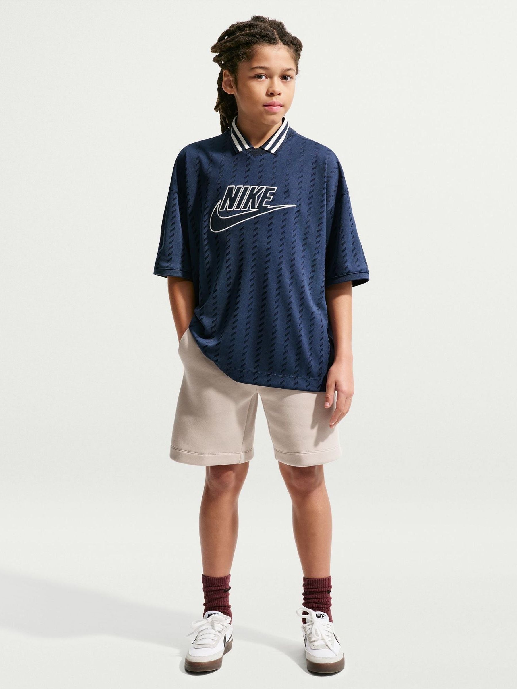 Dsiney Kidz - Nike Midnight Navy Football Style Jersey T-Shirt image 1