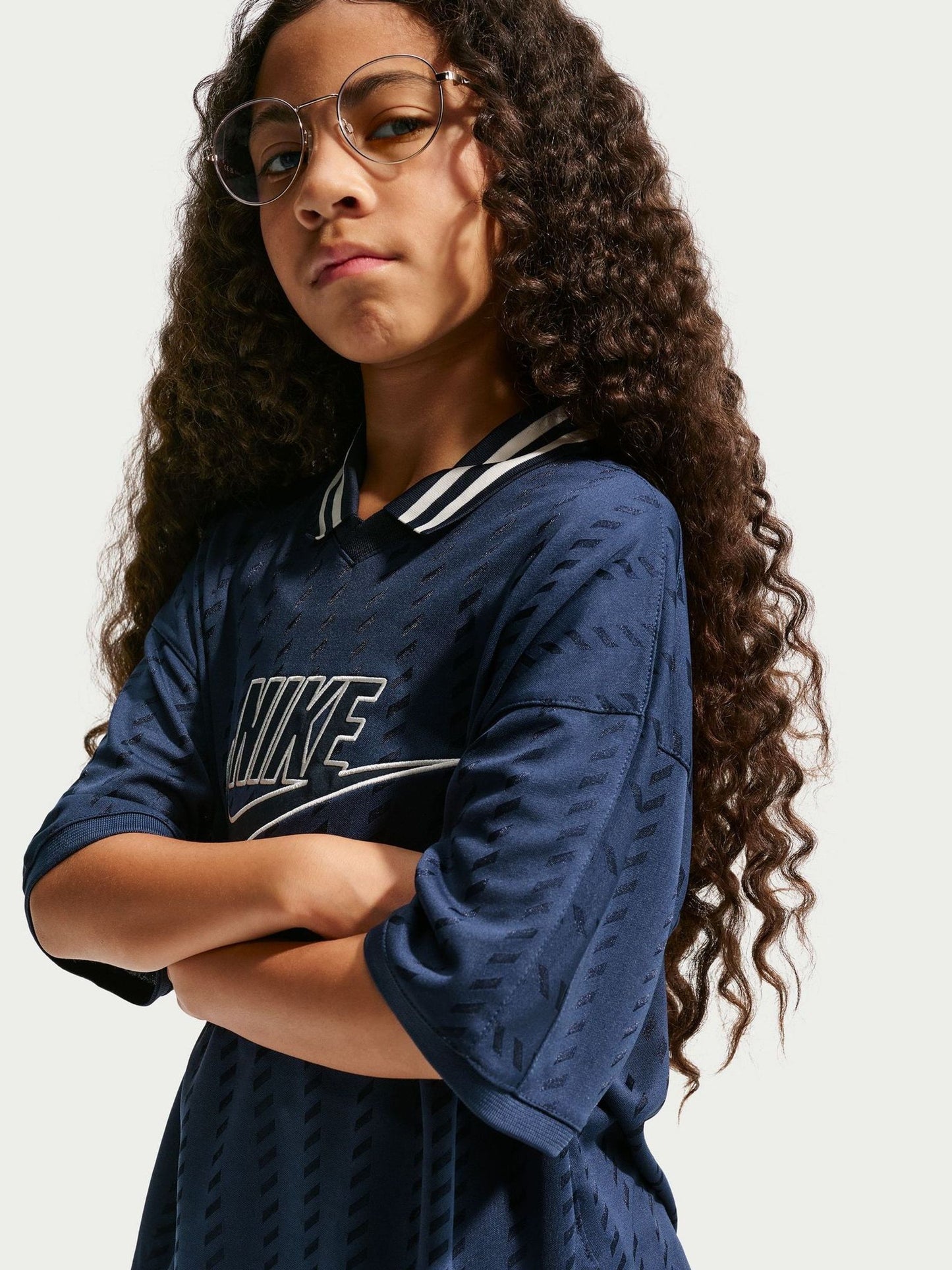 Dsiney Kidz - Nike Midnight Navy Football Style Jersey T-Shirt image 3