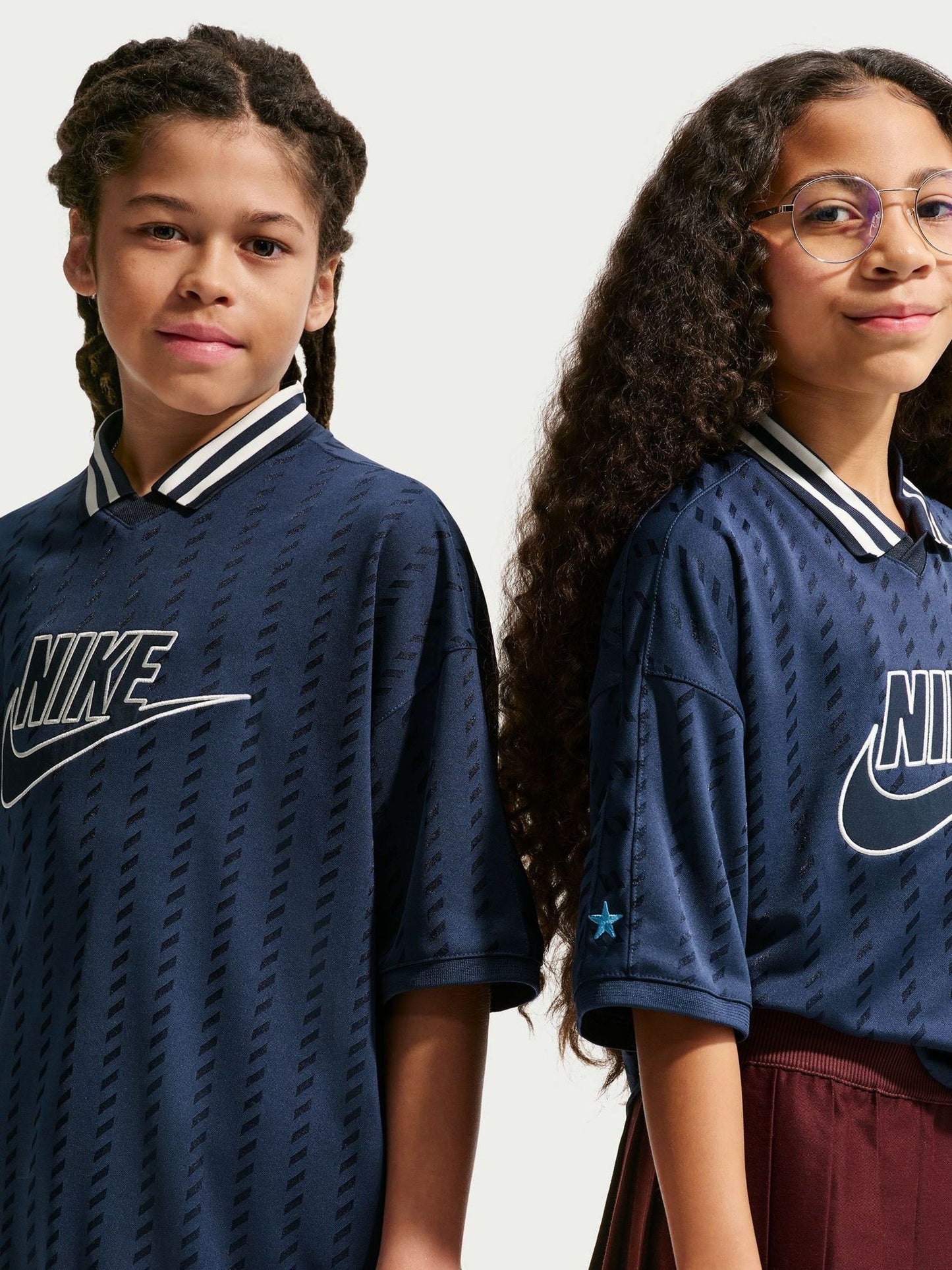 Dsiney Kidz - Nike Midnight Navy Football Style Jersey T-Shirt image 4