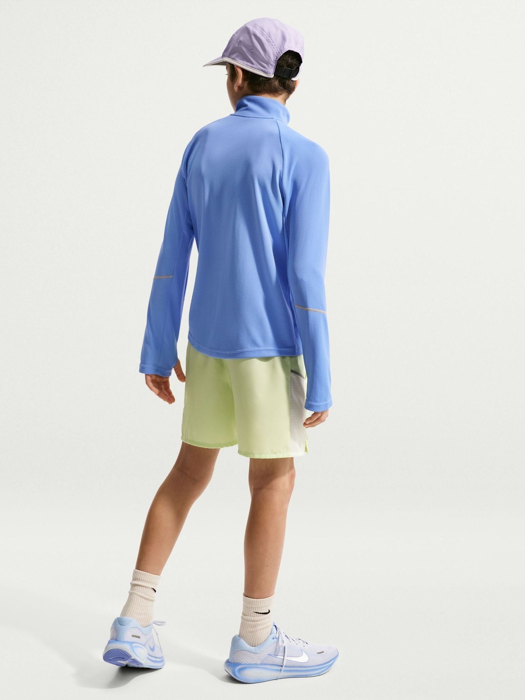 Dsiney Kidz - Nike Royal Pulse Blue Dri-Fit Miler Half Zip Top image 5