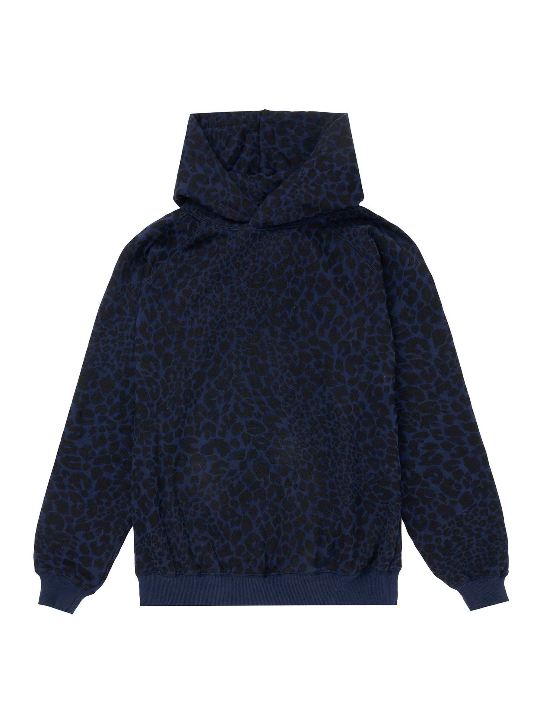 Dsiney Kidz - SCAMP & DUDE Blue Kids Hoodie with Leopard And Lightning Bolt image 1