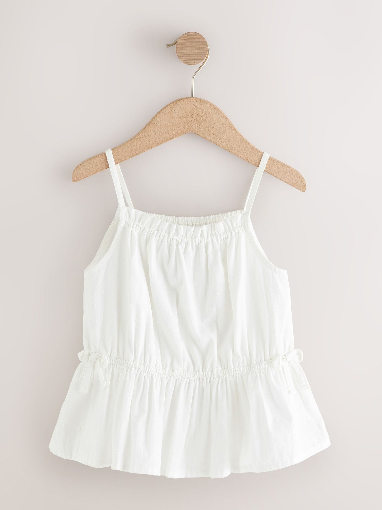 Dsiney Kidz - White Strappy Peplum Blouse (3-16yrs) image 4