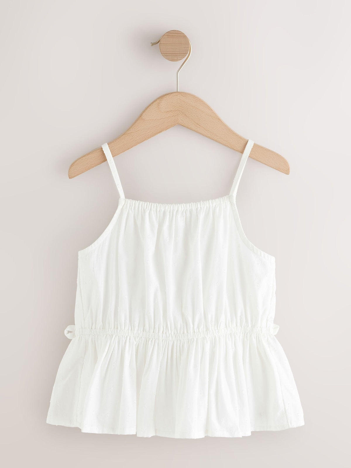 Dsiney Kidz - White Strappy Peplum Blouse (3-16yrs) image 5